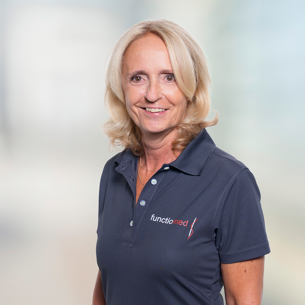 Portrait von Doris Aeppli, Empfangsmitarbeiterin bei functiomed AG