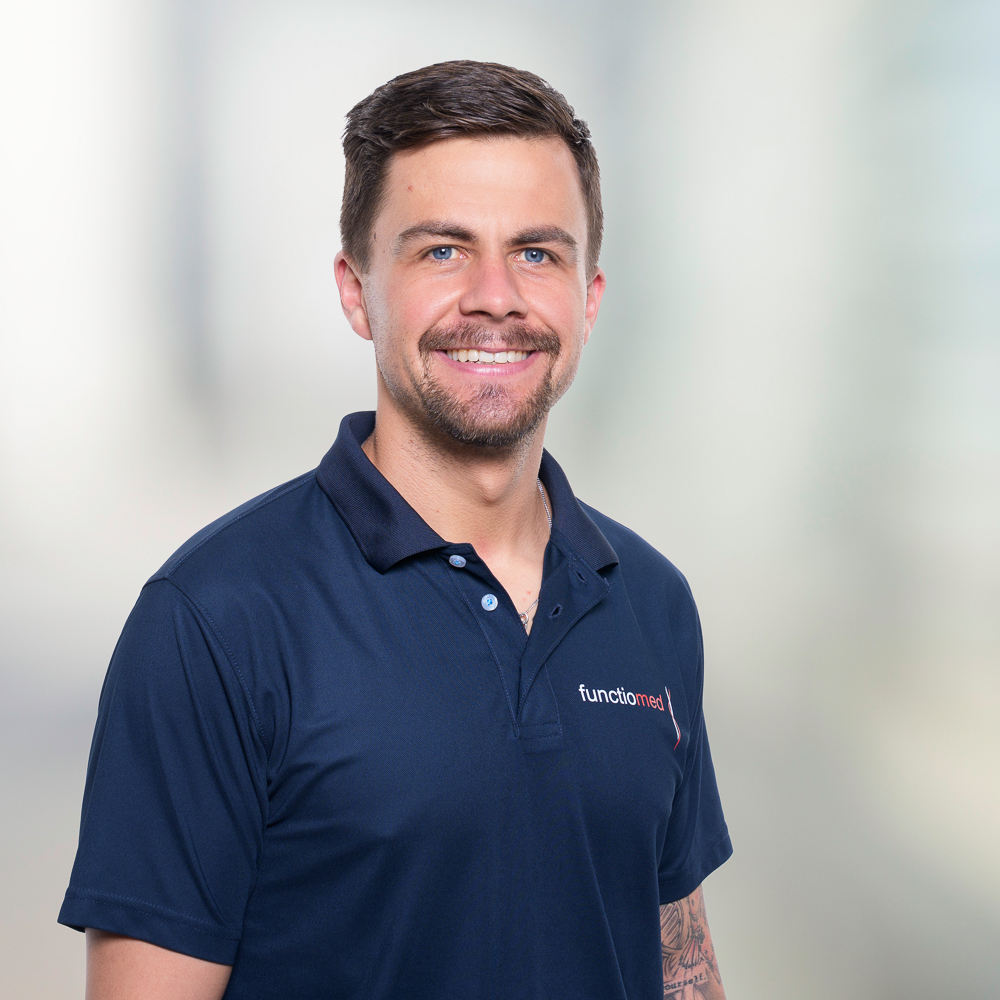 Portrait von Florian Gabriel, Physiotherapeut bei functiomed AG