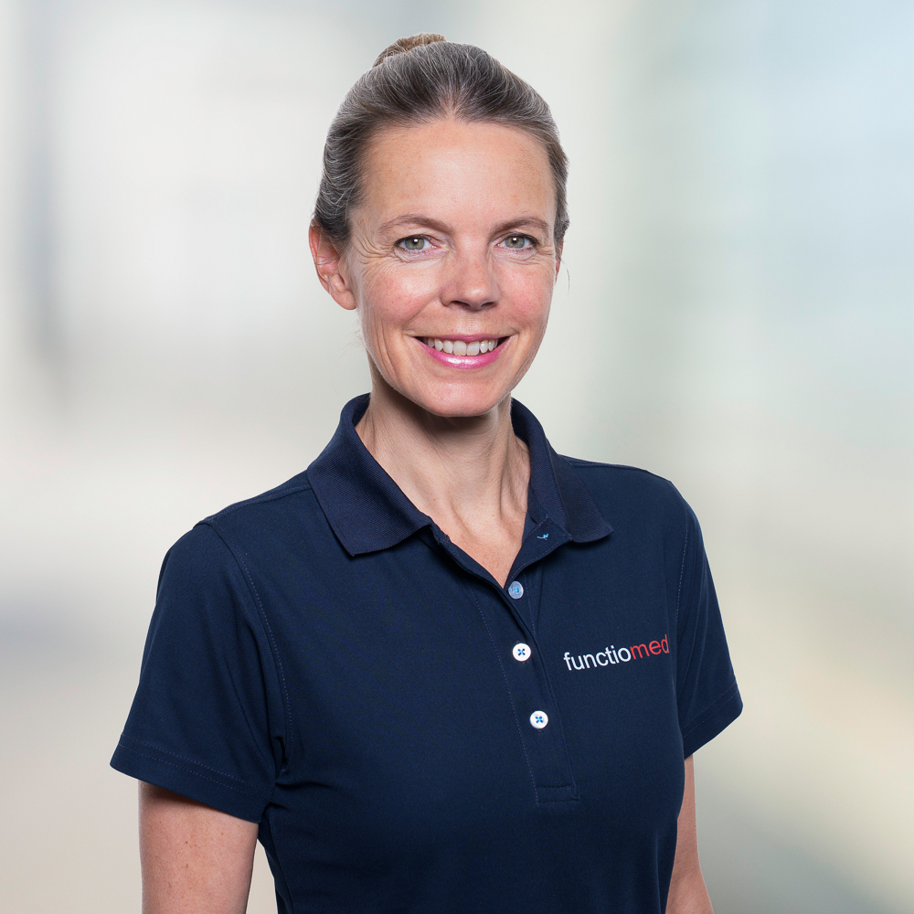 Portrait von Julia Gaiser, Backoffice Mitarbeiterin der functiomed AG
