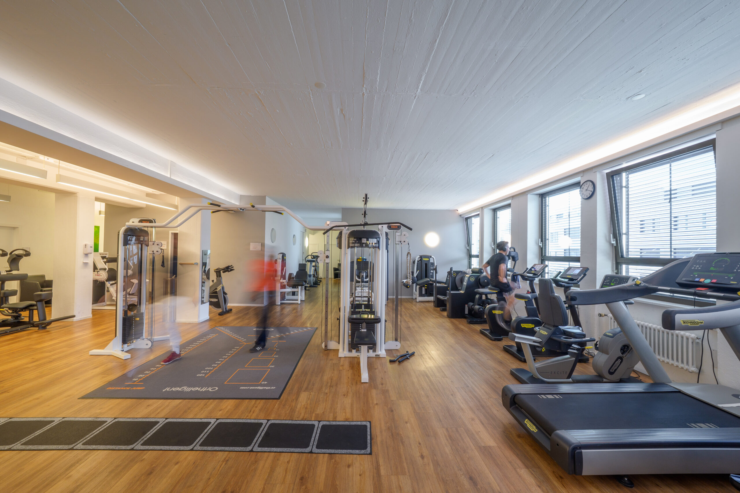 Trainingsfläche functiomed, Med. Trainingstherapie. Funktionelles Training, Fitness, Gym.